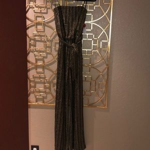 Premier Amour strapless jumpsuit NWT